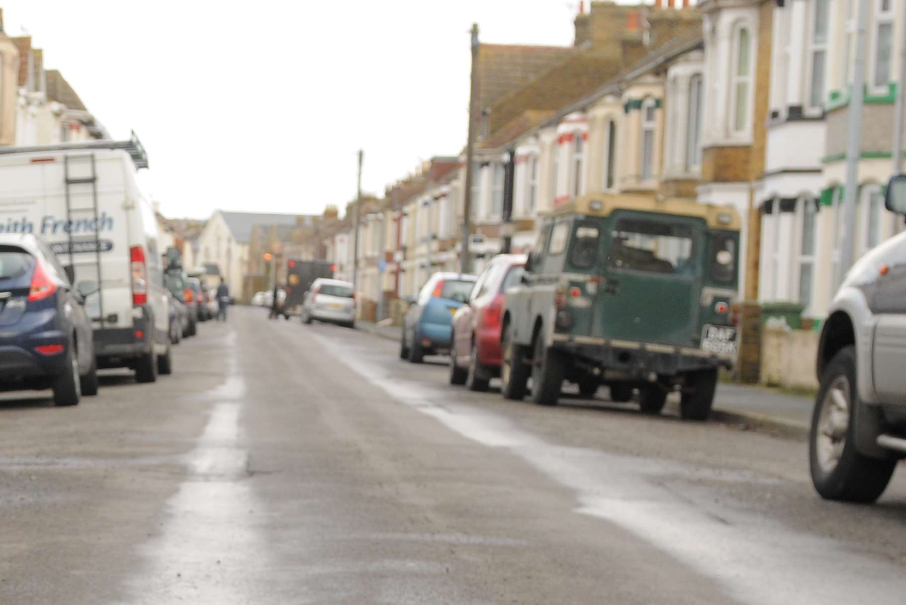 The incident happened in Alexandra Road, Sheerness (pictured)