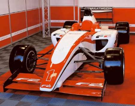 The new Williams F1-designed Formula 2 car