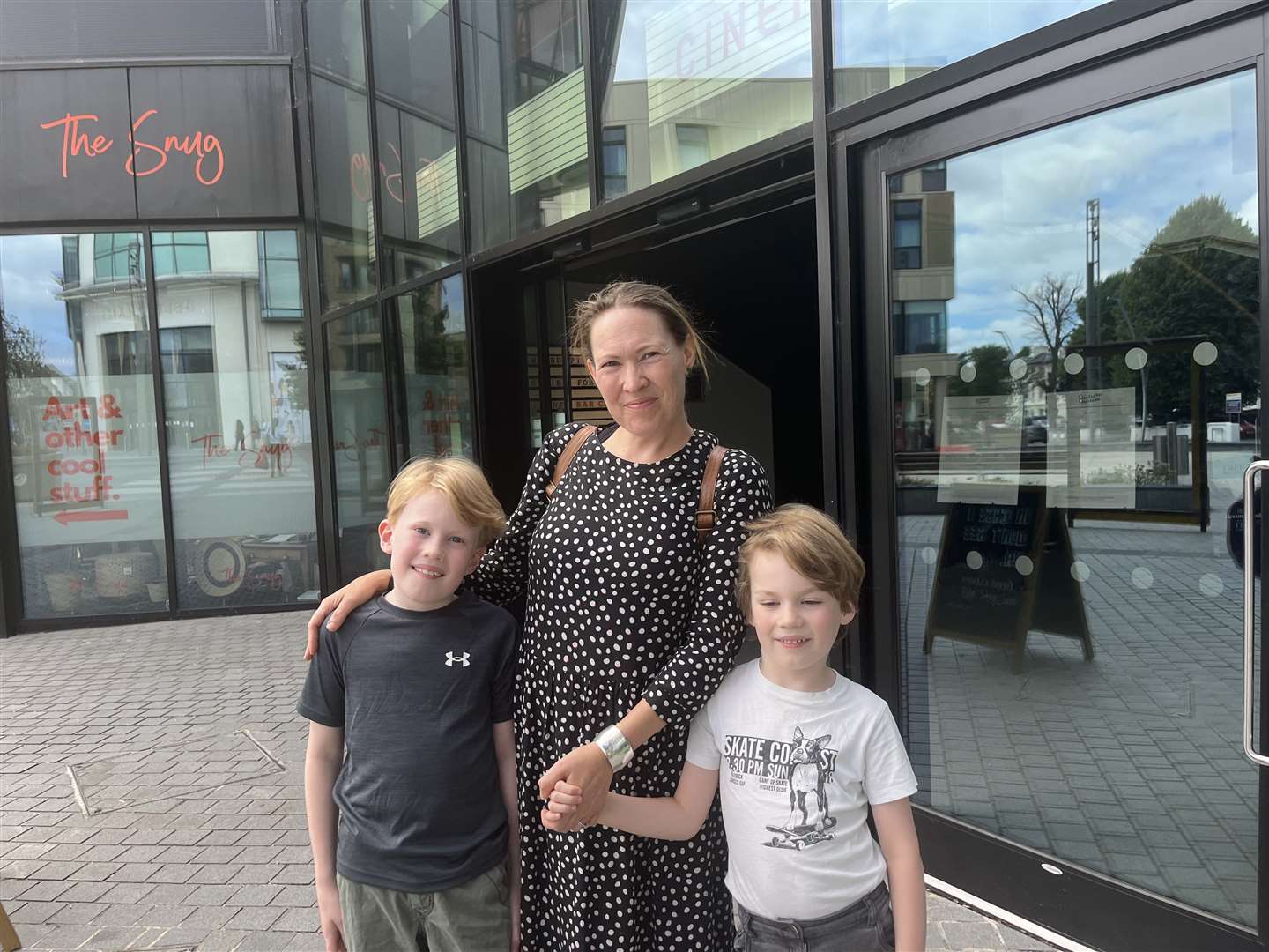 Emma Chittock said she regularly takes her sons to the cinema