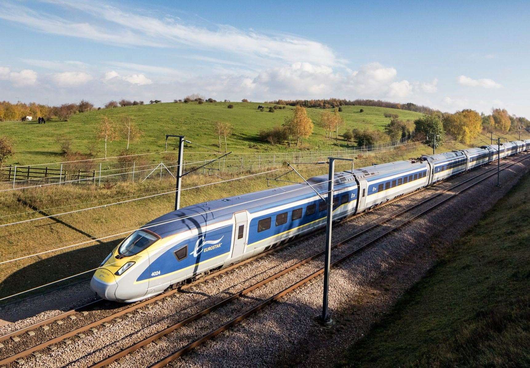 Eurostar trains currently do not call at stations in Kent