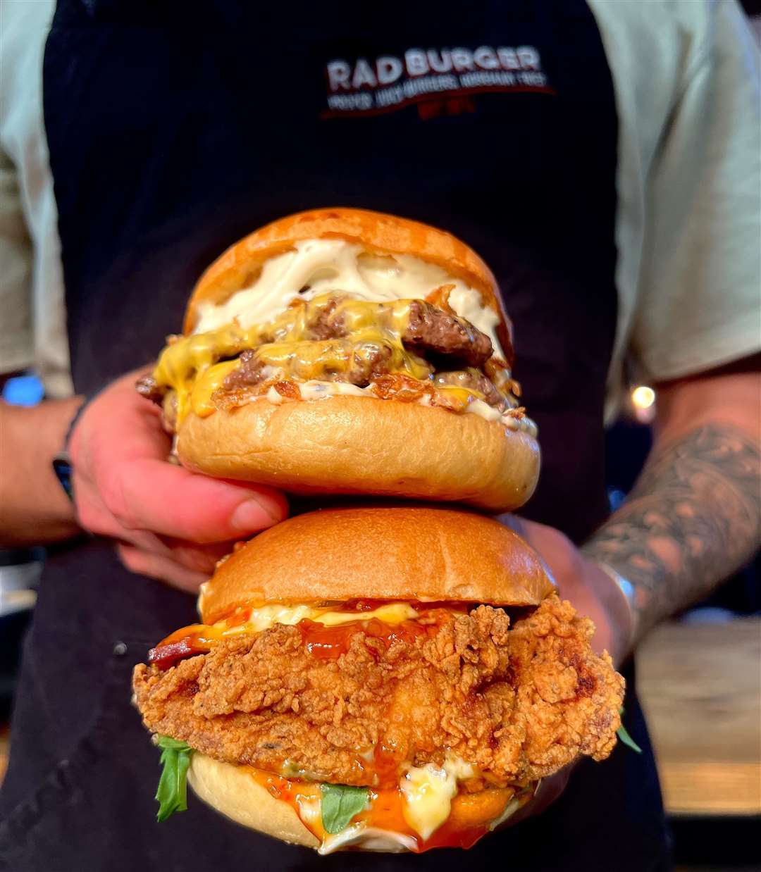 Whitstable-based RAD Burger is opening a new location at Folkestone Harbour Arm. Picture: Folkestone Harbour and RAD Burger