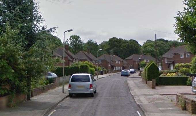A man in his 20s was assaulted on Dickens Avenue in Canterbury. Picture: Google Street View (19362423)
