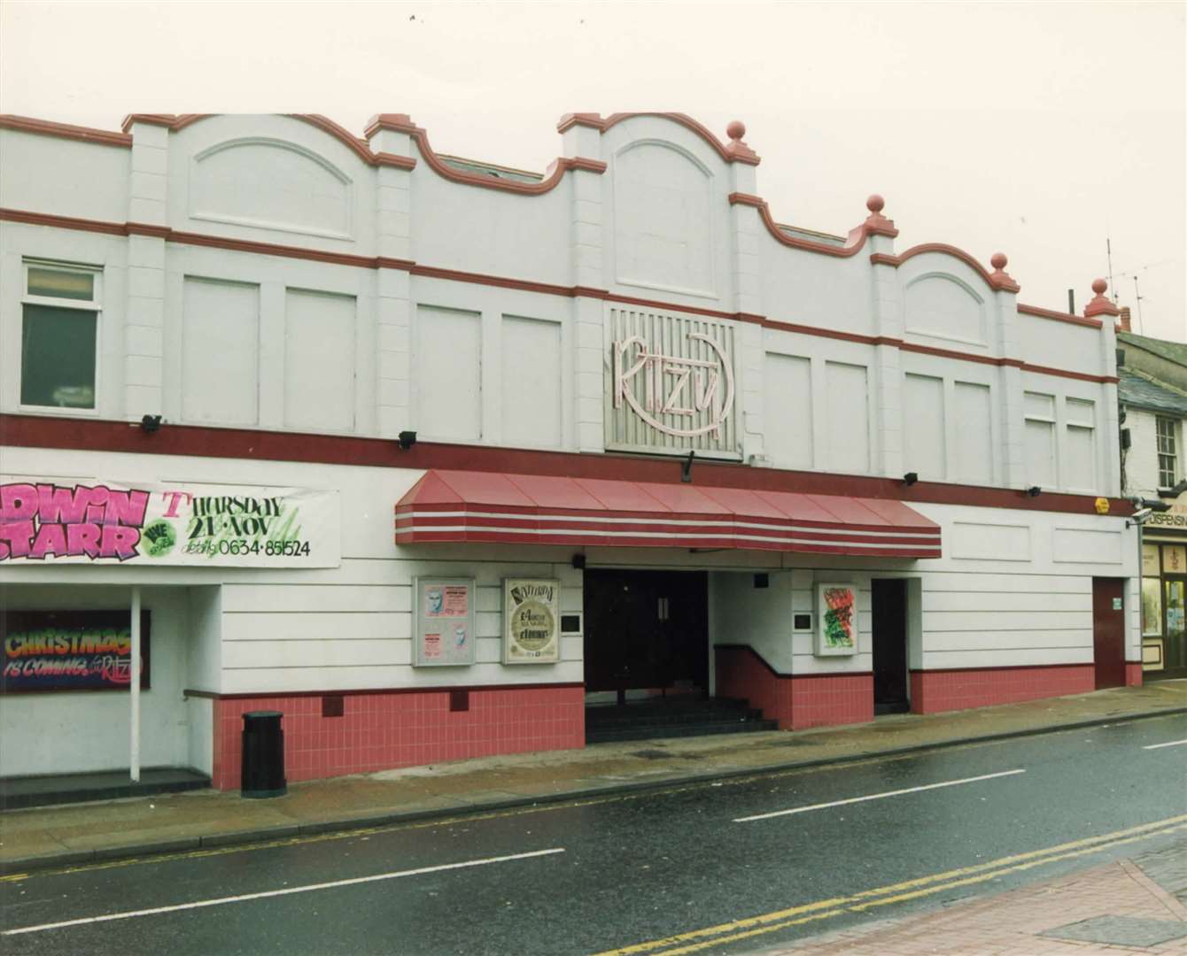 The Ritzy nightclub (formerly Joanna's) in Canterbury Street, Gillingham, on December 6, 1991. It later became MooMoo Clubrooms, which closed in late 2019