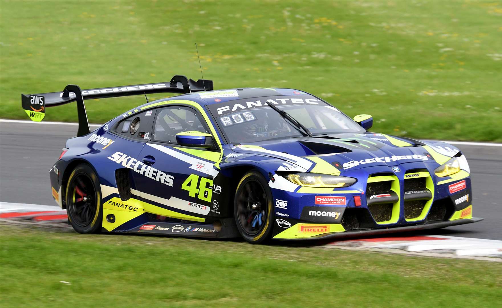 Rossi will handle a Team WRT-run BMW M4 GT3 at Brands Hatch on May 4-5. Picture: Simon Hildrew