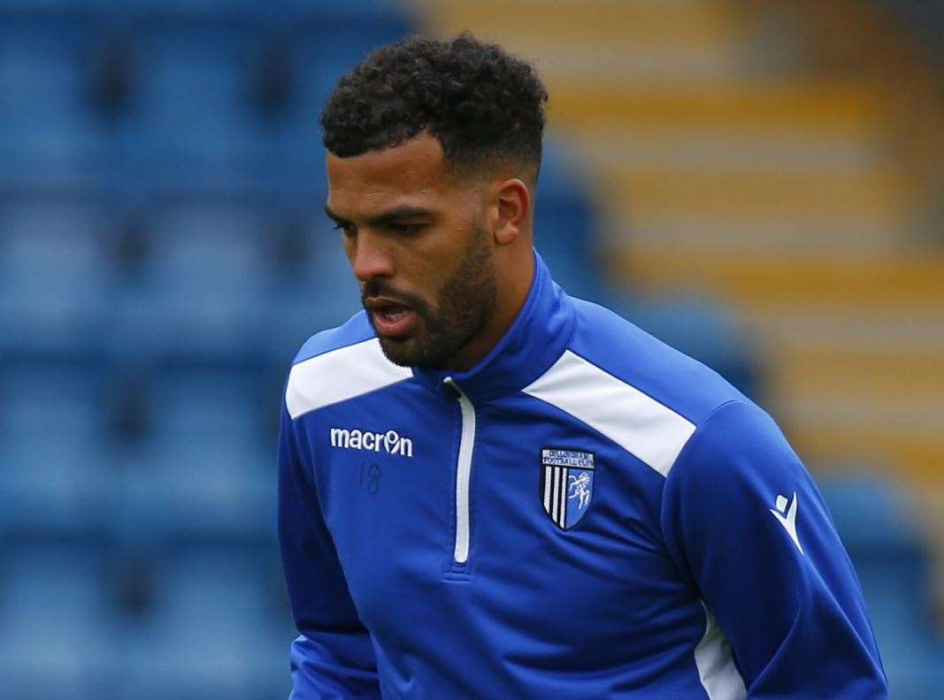 Jacob Mellis got his first goal for Gillingham on Saturday Picture: Barry Goodwin
