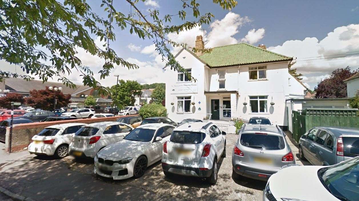 The St Margaret's Nursing Home in Hythe could be demolished to make way for 14 new flats. Picture: Google Street View
