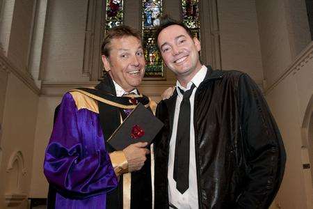 Brother Love Brian Conley with director Craig Revel Horwood