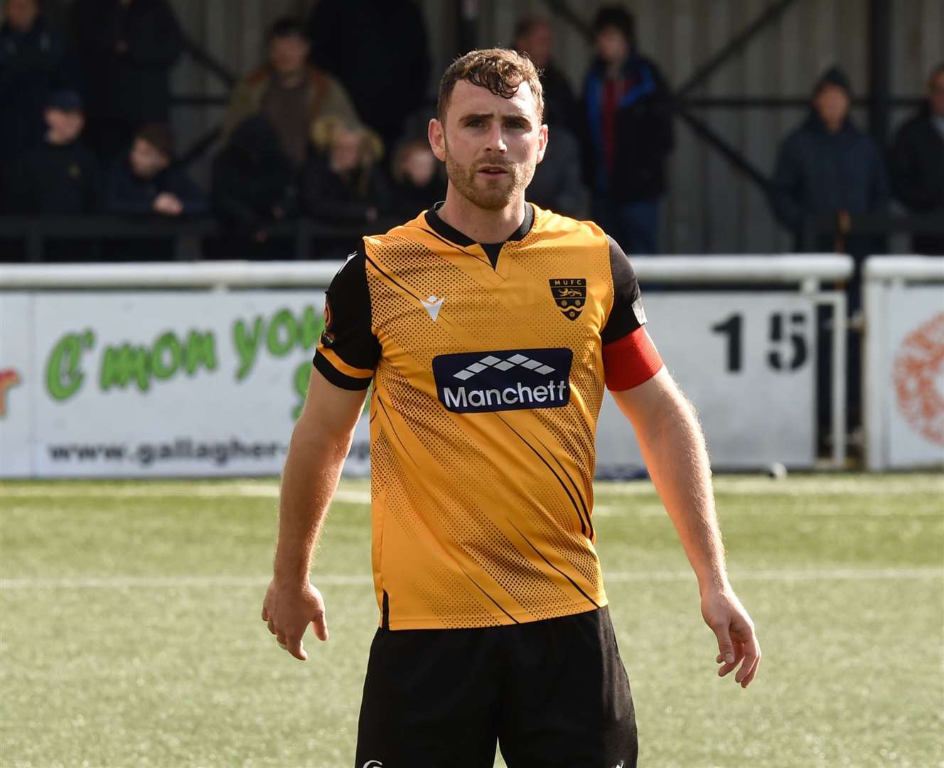 Maidstone United defender George Fowler. Picture: Steve Terrell