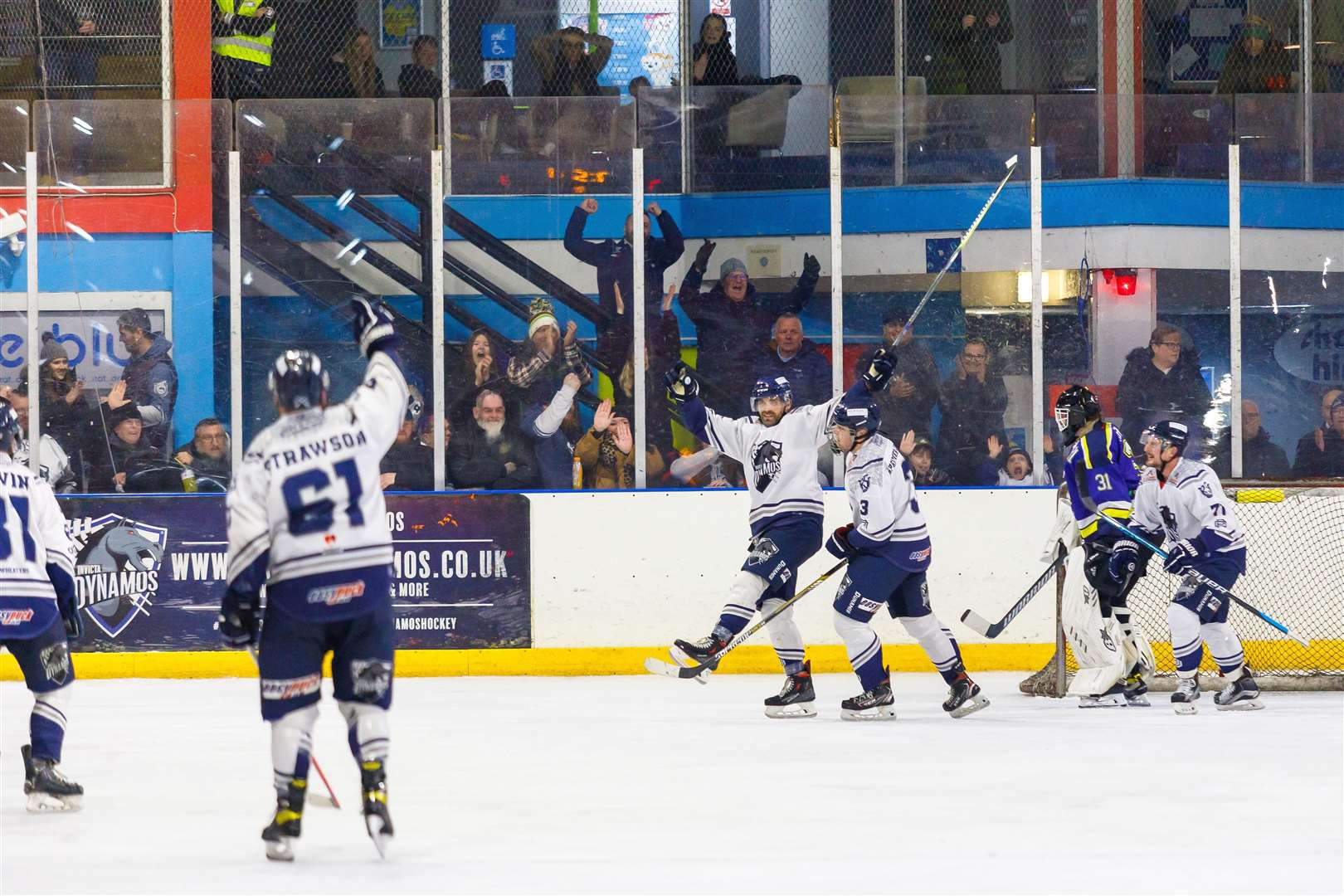 Juraj Huska scores the Mos' fifth of the night sealing the win against Oxford City Stars Picture: David Trevallion