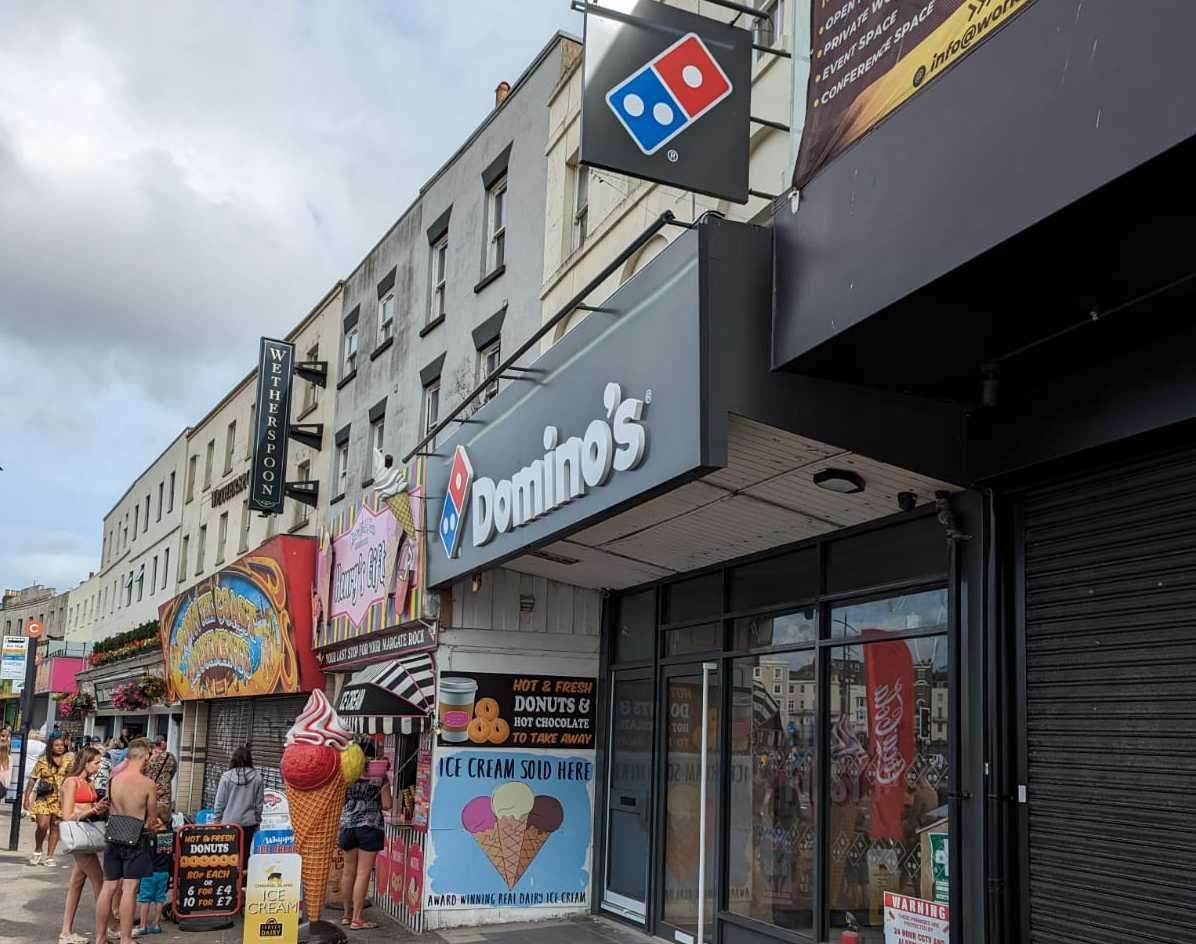 A new Domino's pizza store looks to be opening on Marine Terrace, Margate. Picture: Rob Yates