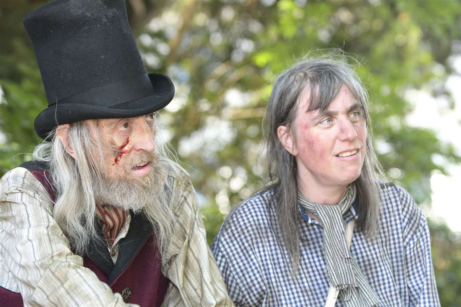 Characters from the Broadstairs Dickens Festival pictured several years ago. Picture: Tony Flashman