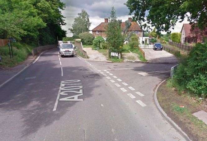 The lorries collided on Kennington Road. Photo: Google Street View