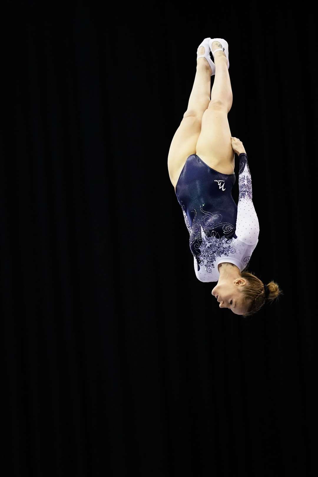 Kat Driscoll performing at the Trampoline Tumbling and DMT Championships 2019 Picture: British Gymnastics/Alan Edwards