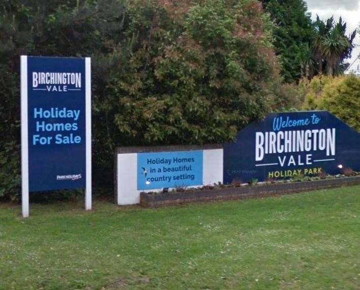 Birchington Vale Holiday Park has been granted planning permission for an expansion. Picture: Google