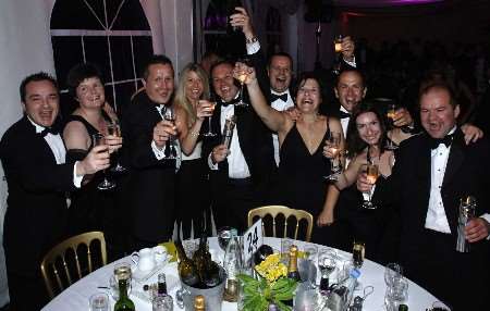The team from Leading Edge has plenty to celebrate at the awards