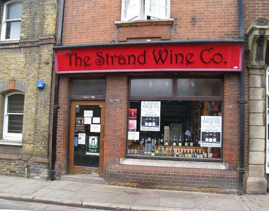 Strand Wines in Sandwich has thanked the community for helping to find thieves