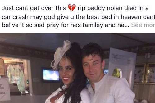 Tributes to Paddy Nolan are being paid on Facebook