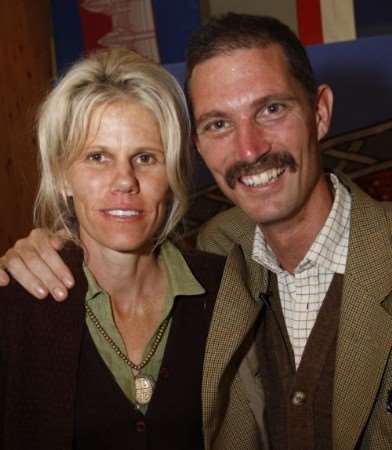 Ben Freeth, with wife Laura
