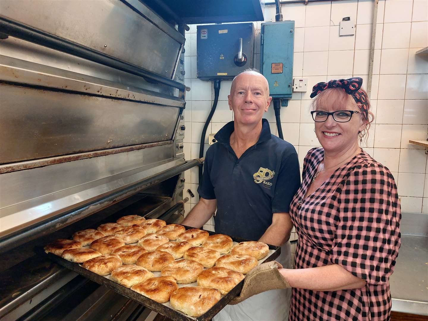 Mascot Bakery owners Karen and Michael Rose have put their Herne Bay business on the market