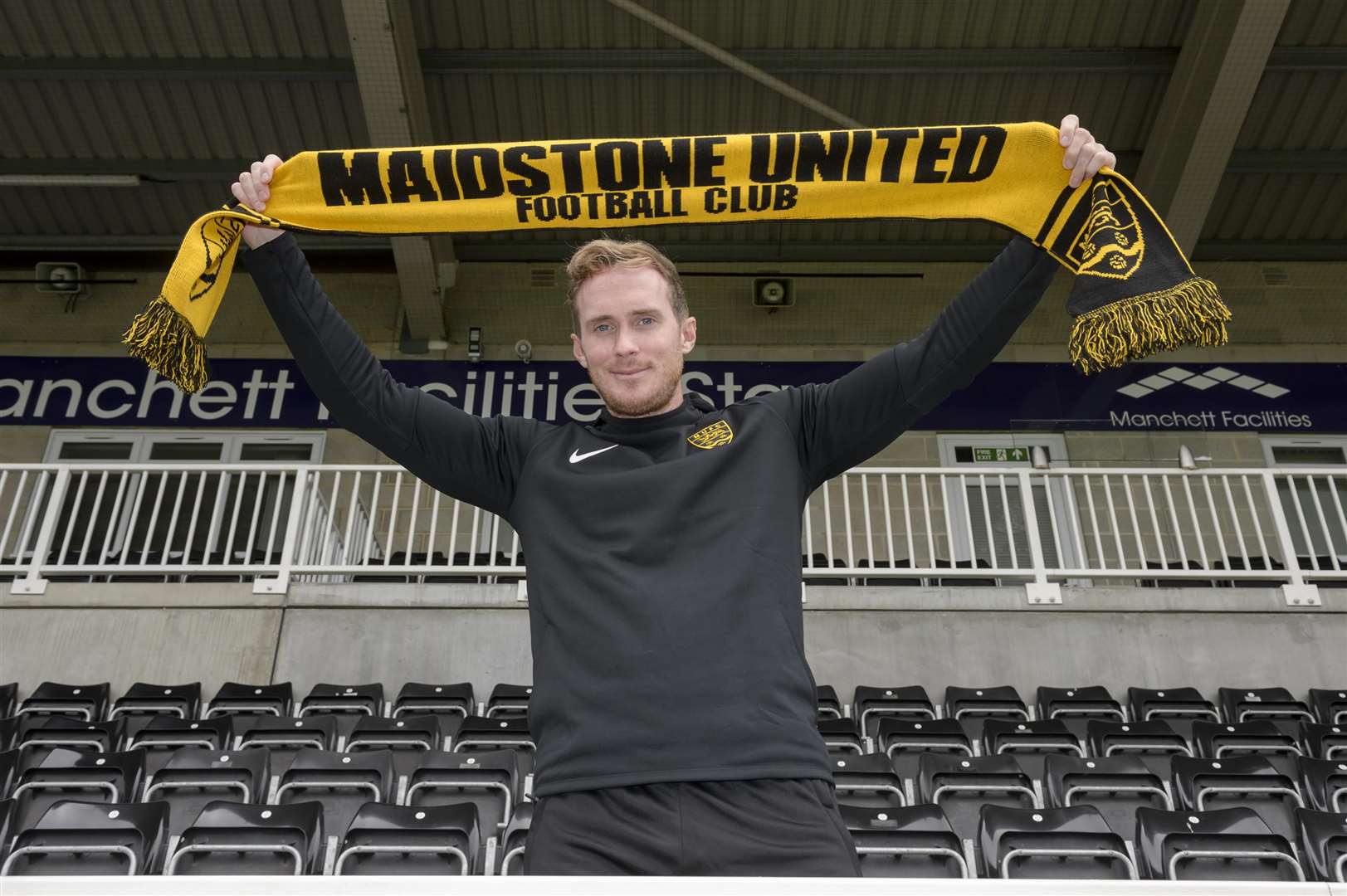 Harry Wheeler is unveiled as Maidstone's new manager Picture: Andy Payton