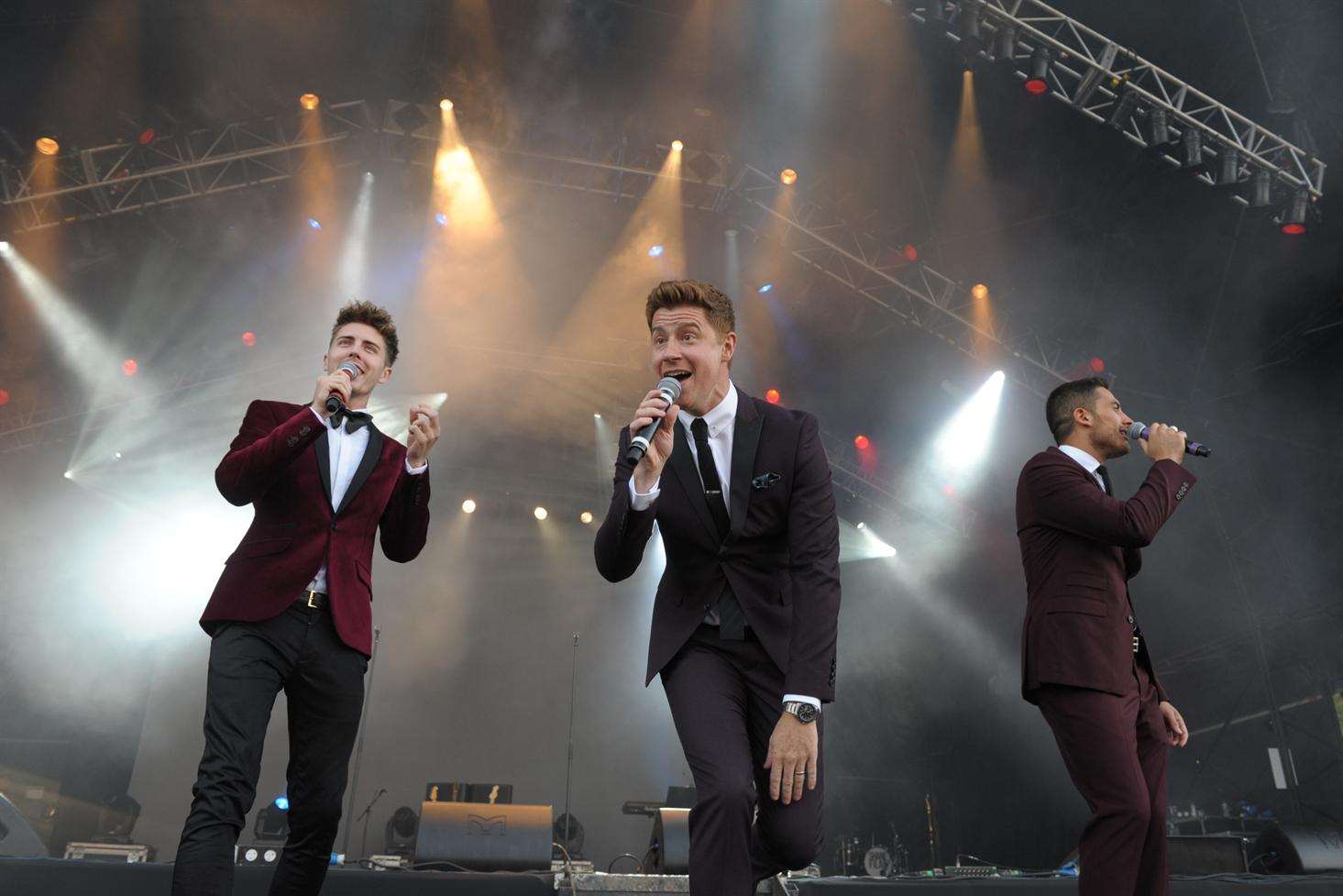 Jack Pack wowed the crowds with their Sinatra covers