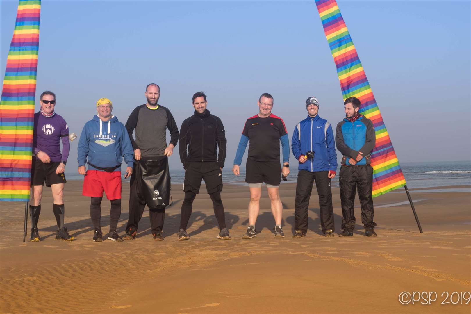 Participants line up on the sands Picture: PSP and Rat Race Adventure Sports (12490462)