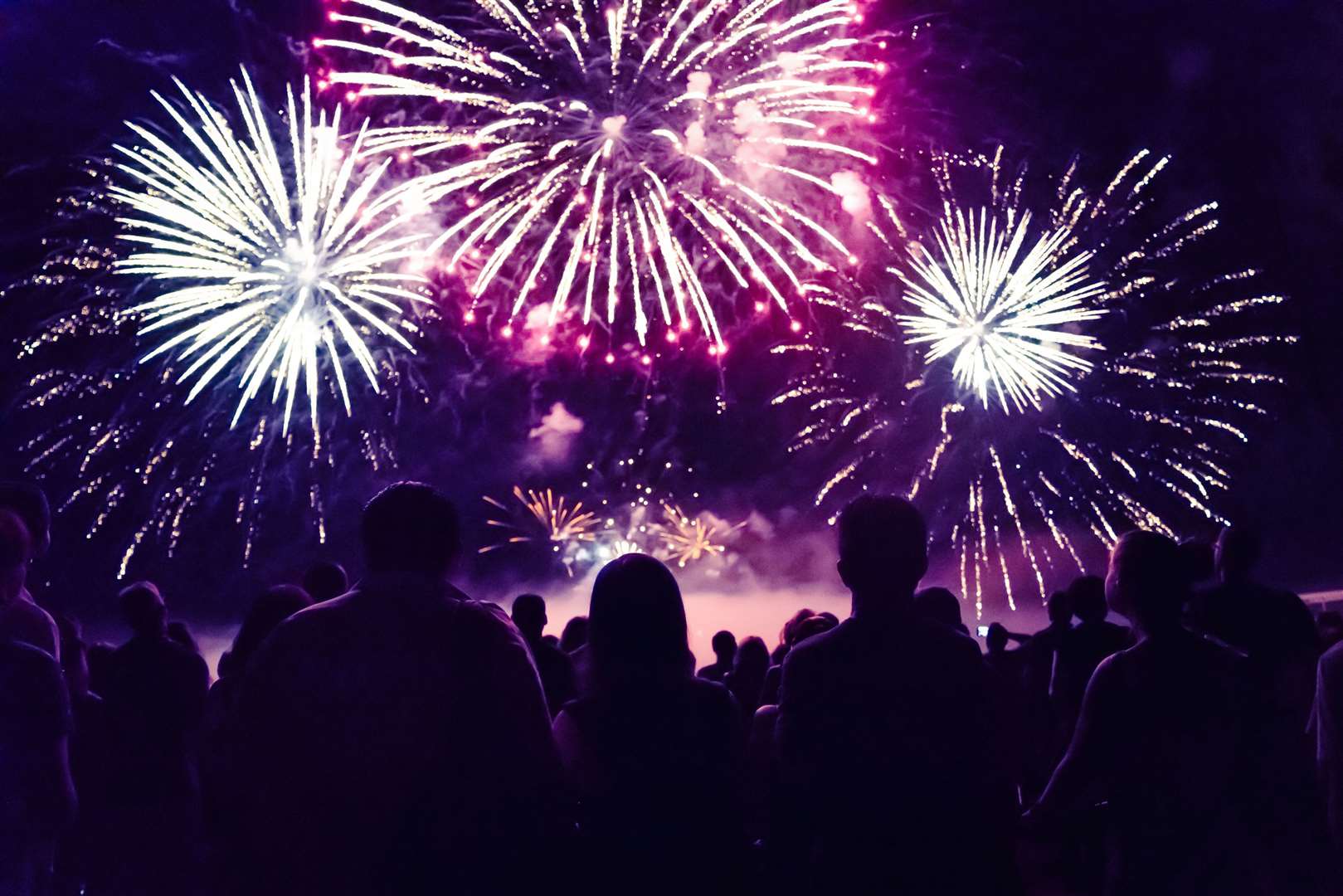 Firework events are being held across the weekend