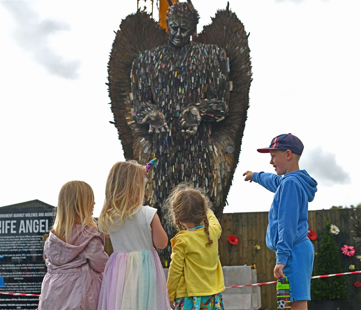 The Knife Angel will be displayed at the Lighthouse Church in Maidstone. Picture: OneMaidstone