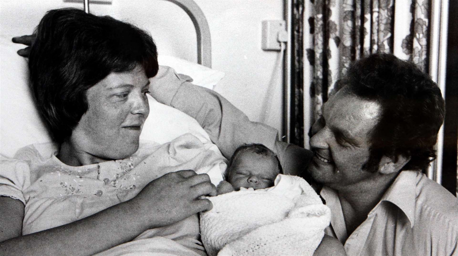 The birth of Louise Brown, the world’s first IVF baby in 1978 (Bourn Hall Clinic/PA)