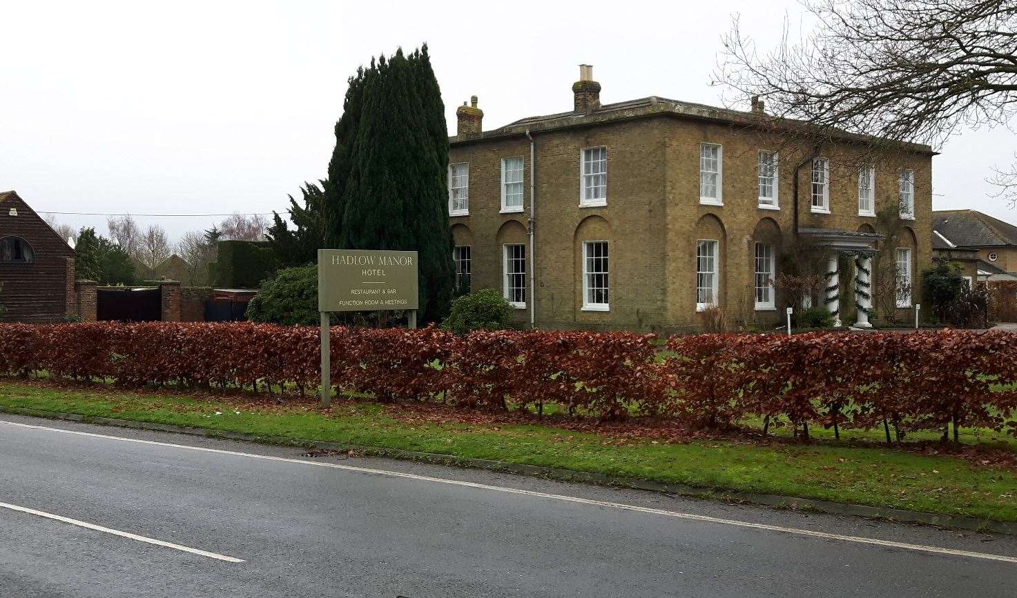 The Hadlow Manor Hotel was set to shut in September to be turned into flats, but is now closing seven months earlier