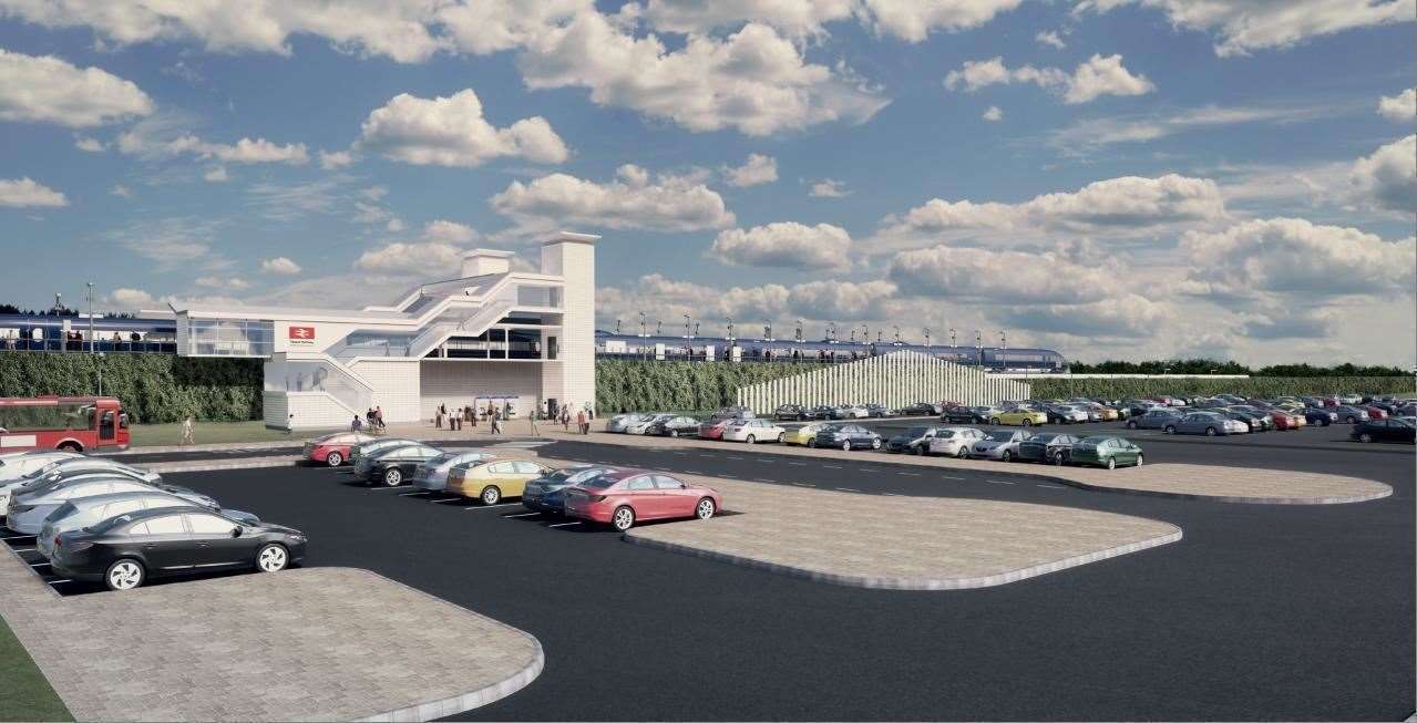 What the Thanet Parkway station would look like