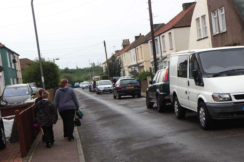 Residents are worried about an increase in traffic outside Queenborough Primary School