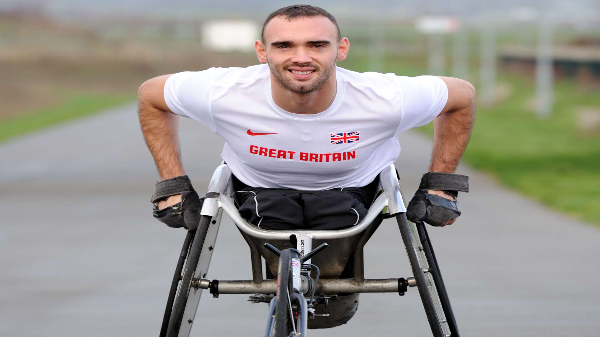 Wheelchair athlete John Smith