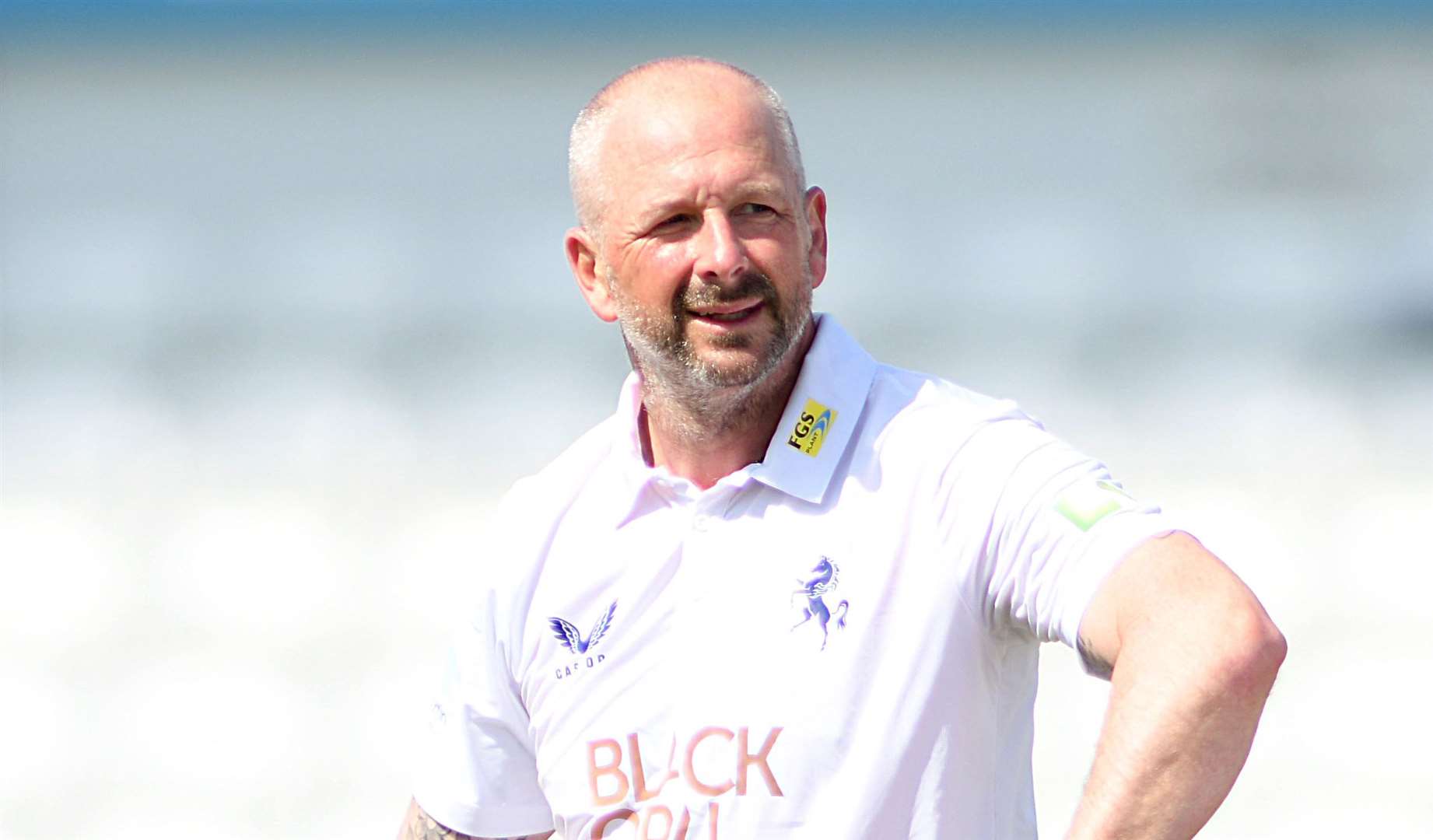 Darren Stevens - led Kent to victory at Hampshire. Picture: Barry Goodwin