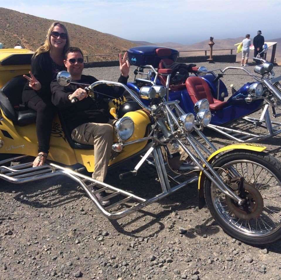 Before the stroke, Jeff and Sarah enjoyed regular holidays including to Fuerteventura