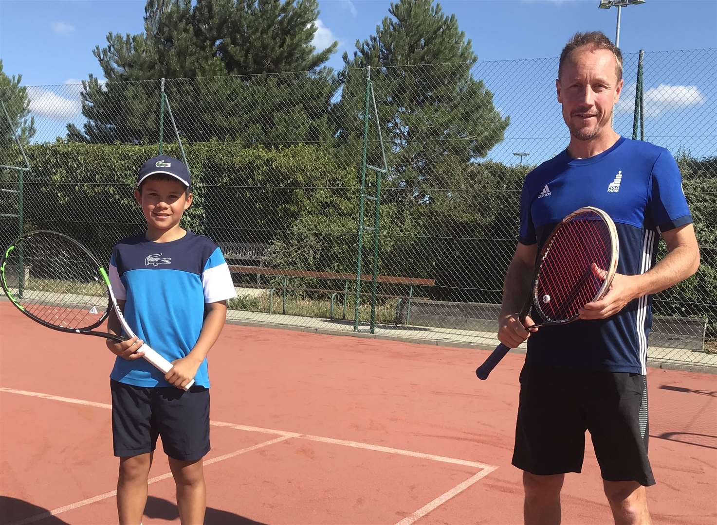 Simon Grieve and Benjamin Gusic-Wan from Canterbury Tennis Club were recognised at the national awards (39795061)