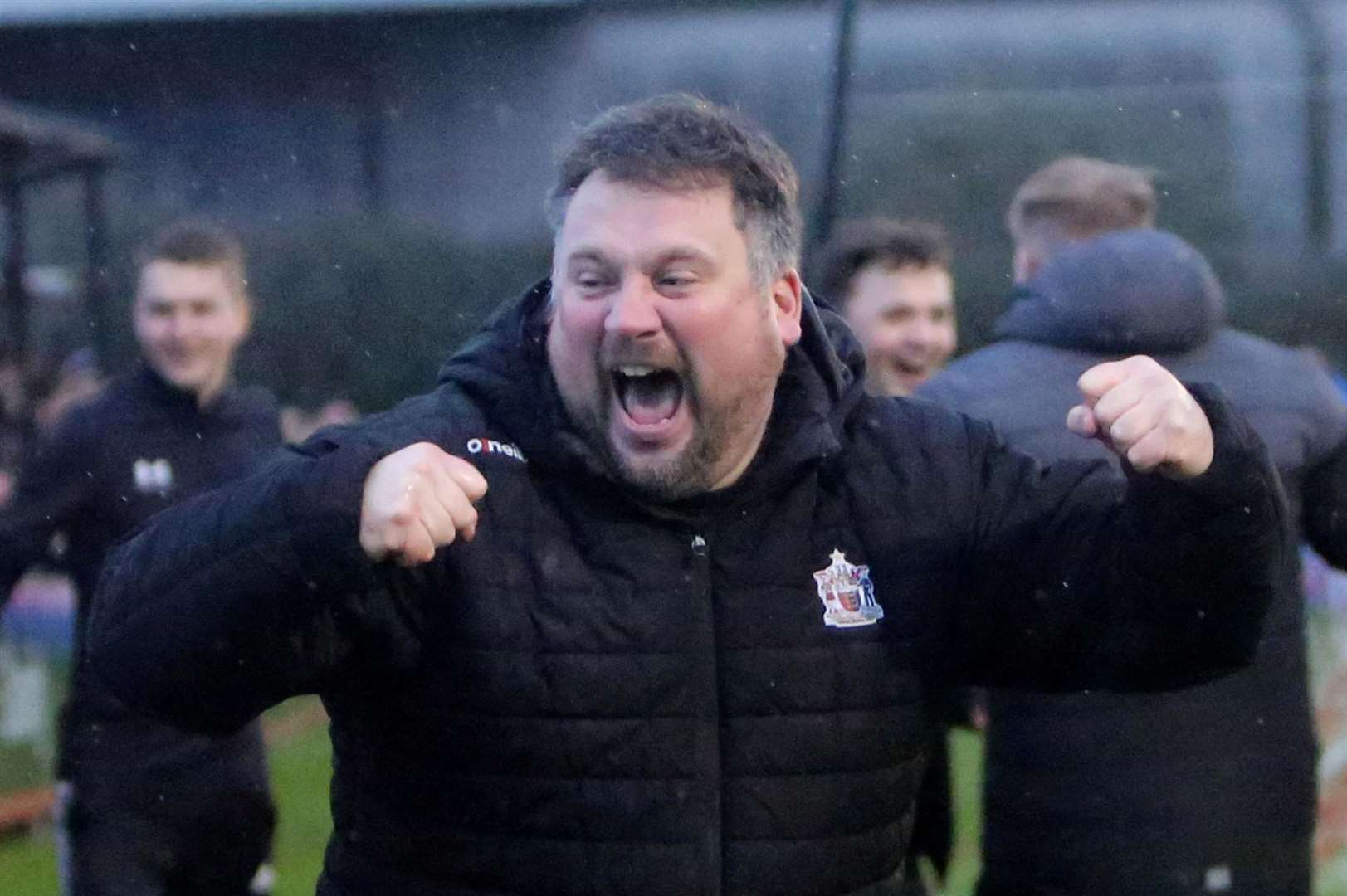 Deal Town manager Steve King is elated. Picture: Paul Willmott