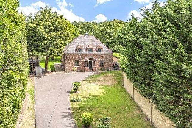 The impressive Hill Cottage in Farningham Hill Road is up for sale. Picture: Zoopla