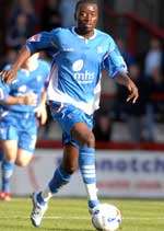 Guylain Ndumbu-Nsungu has scored six times in 16 games since joining Bradford in the summer