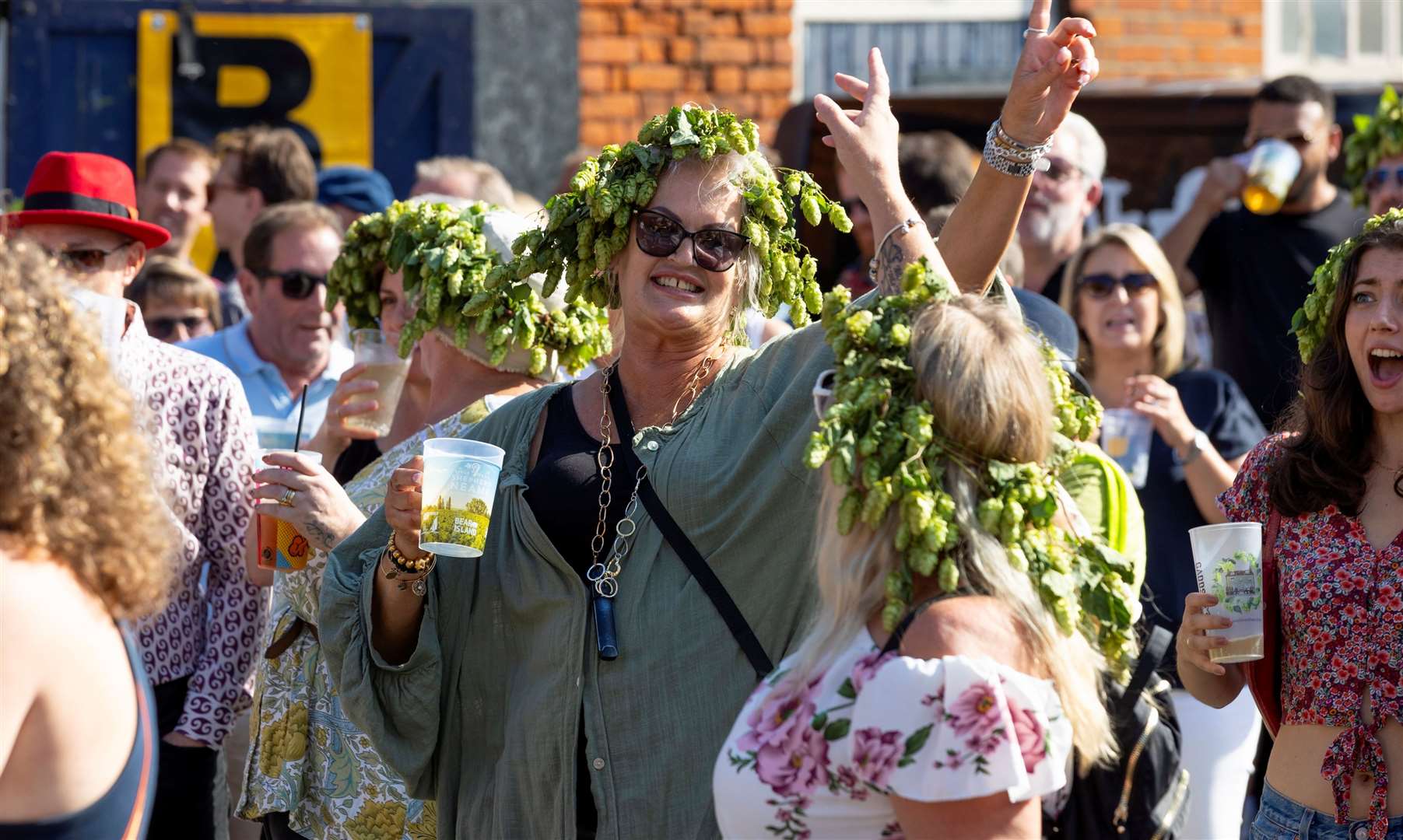 Faversham’s Hop Festival is one of the county’s biggest free festivals. Picture: Martin Apps