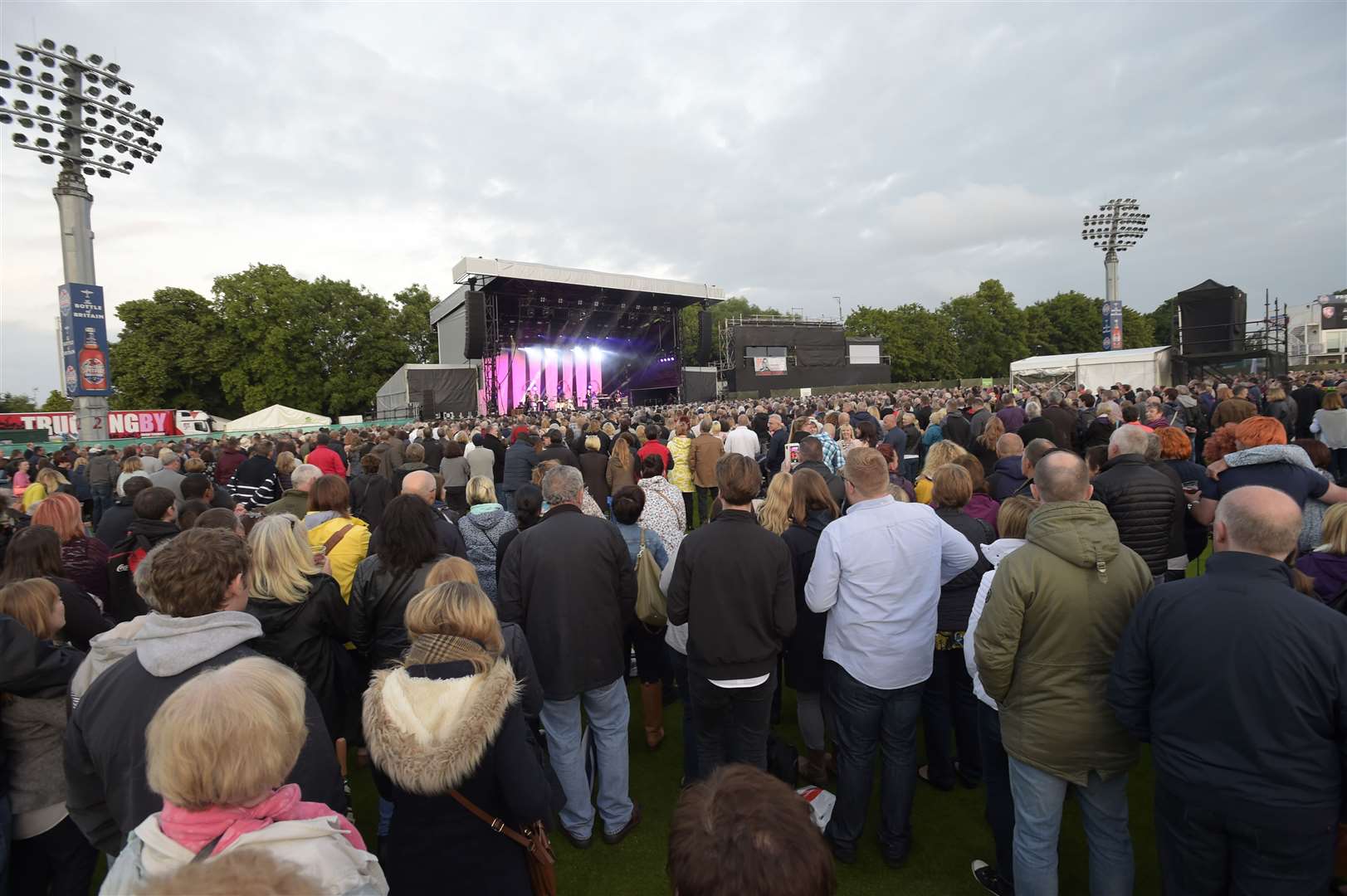 The Spitfire Ground has played host to a number of big-name concerts over the years