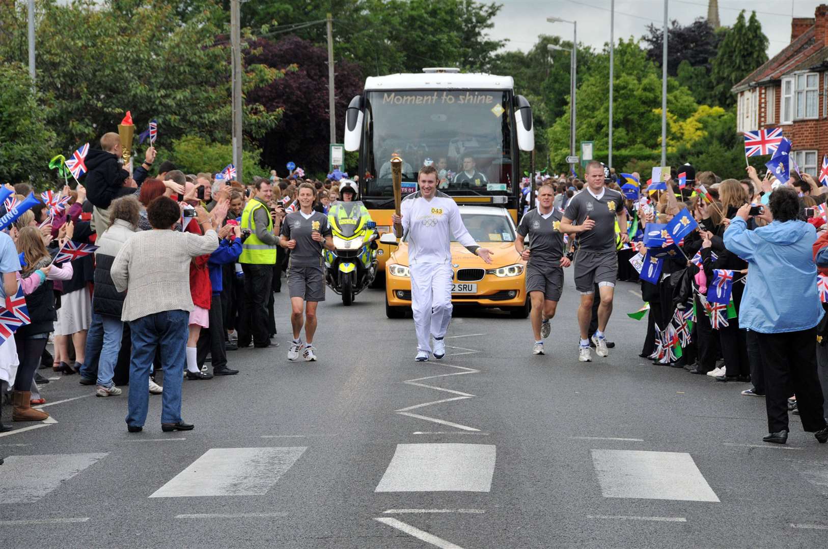 Olympic torch comes to county