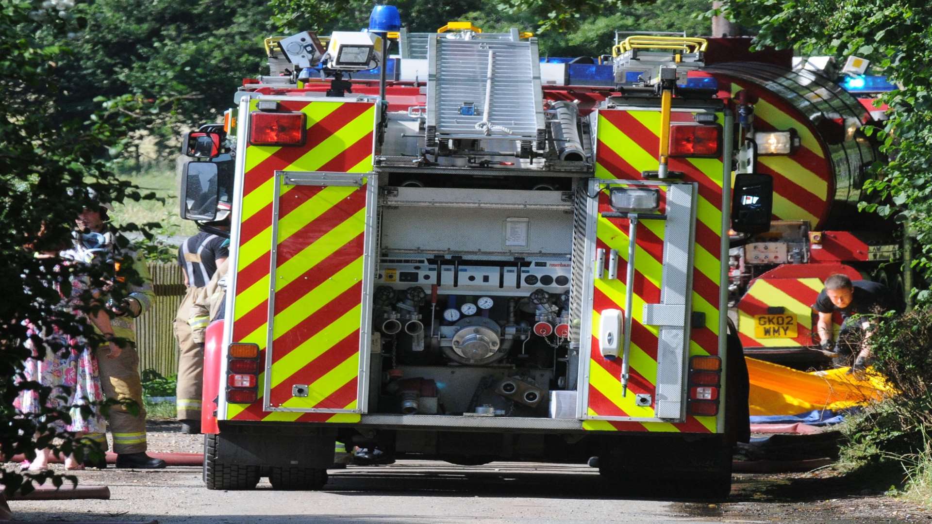 Emergency services are at the scene in Wrotham Heath. File picture