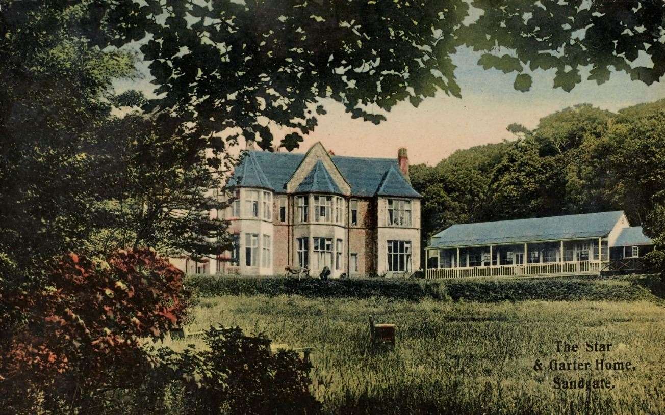 The Royal Star and Garter Home for veterans at Enbrook Park in Sandgate. Picture: The Sandgate Society Archive