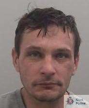 Aurel Birlan, of Watts Street in Chatham, repeatedly raped an unconscious woman. Photo: Kent Police