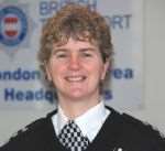 Ch Insp Theresa Ferguson, who has been appointed sector commander of the Channel Tunnel Rail Link for British Transport Police