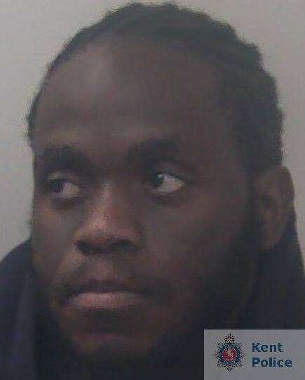 Ricardo Cain was locked up earlier this month. Picture: Kent Police