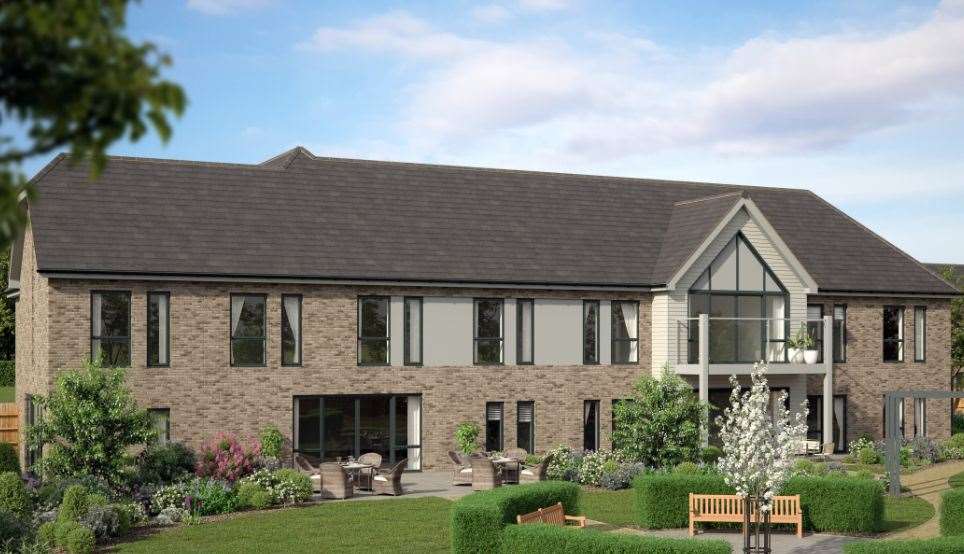 The plans include a 73 unit care home run by Aspire. Photo: DHA Design