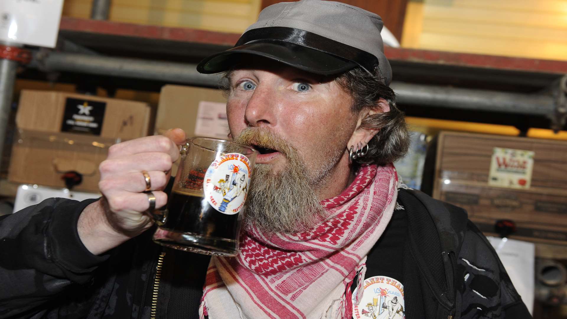 Cheers, Yom Smith at last year's event