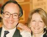 ANOTHER VICTORY: Michael Howard with his wife Sandra after his election success in Folkestone in 1992
